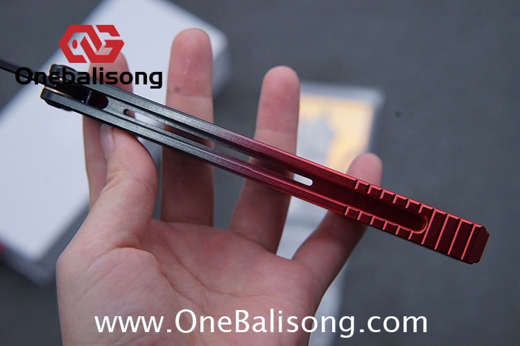 Curiosity Nine-Tails Original Balisong Aluminum Alloy Handle Stainless Steel Blade Bushings