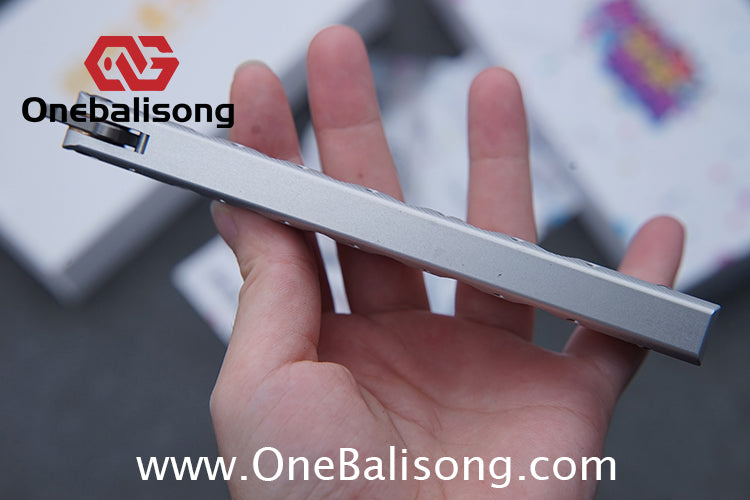 Banshu Creation BM67 Balisong Clone Aluminum Alloy Handle Stainless Steel Blade Bushings