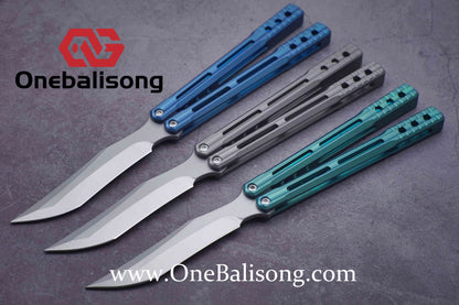 theone JK orca  killer whale clone Titanium alloy-handle stainless steel blade