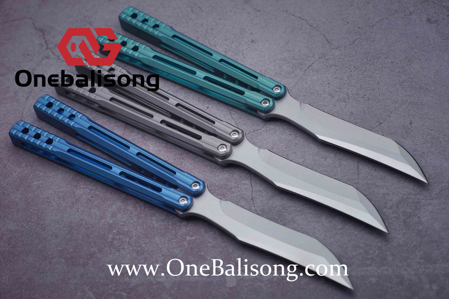 theone JK orca  killer whale clone Titanium alloy-handle stainless steel blade