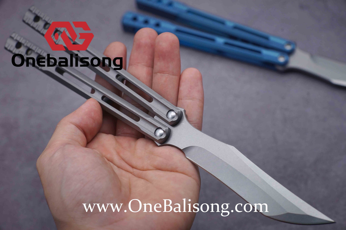 theone JK orca  killer whale clone Titanium alloy-handle stainless steel blade