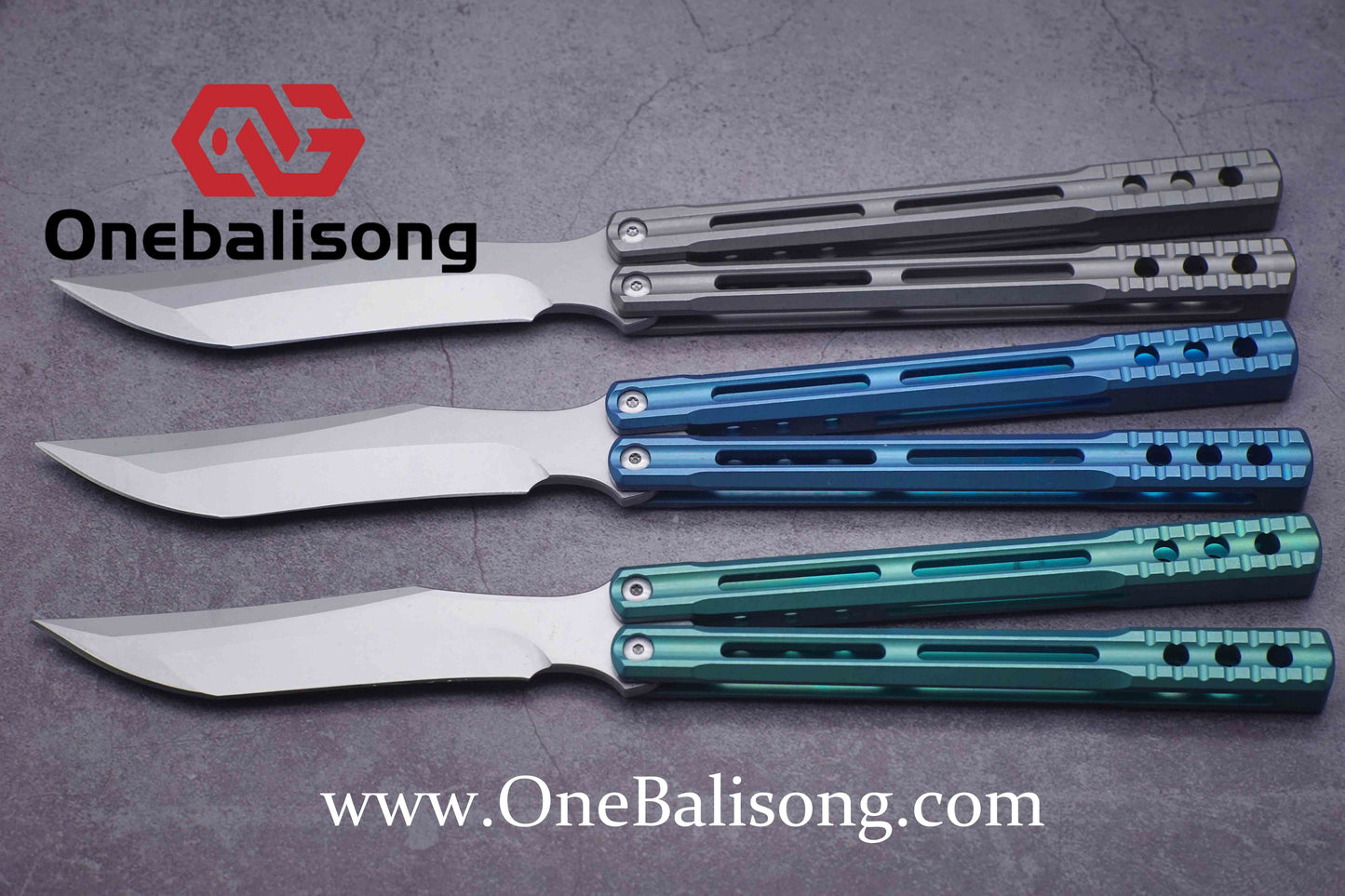 theone JK orca  killer whale clone Titanium alloy-handle stainless steel blade