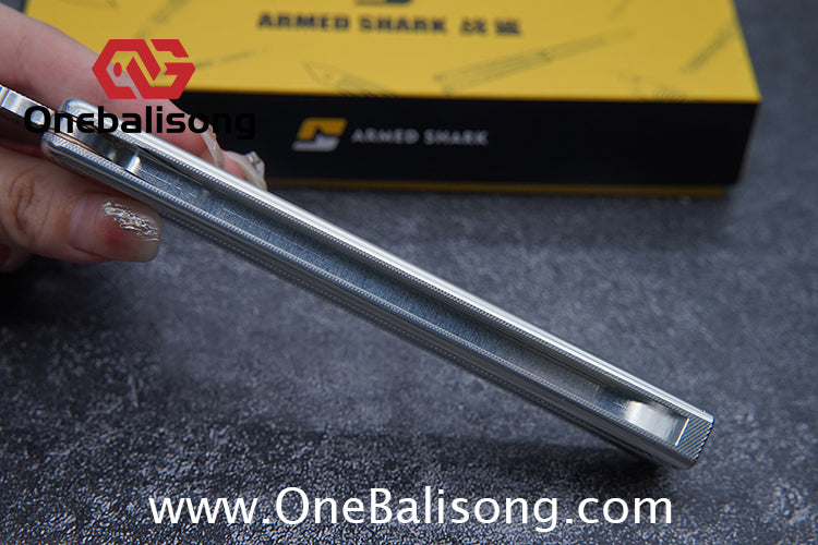 Armed Shark 7075 Aluminum Squiddy Balisong Clone 7075 Aluminum Materia