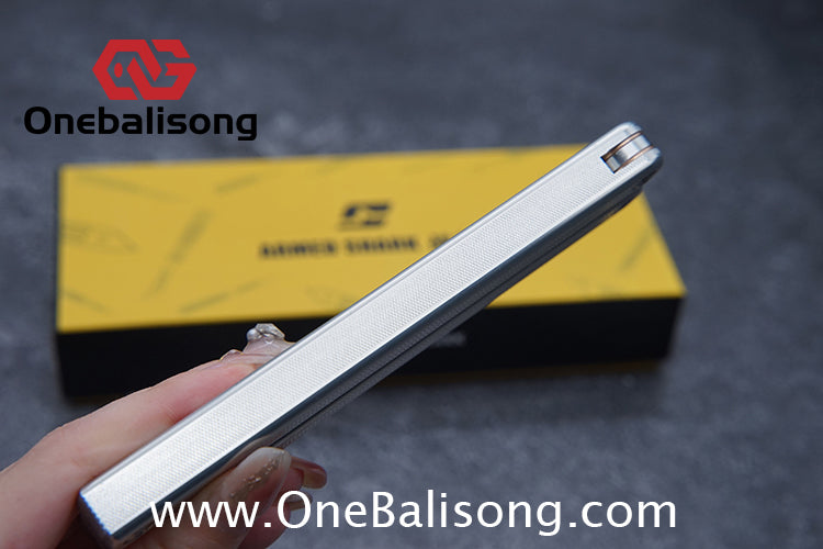 Armed Shark 7075 Aluminum Squiddy Balisong Clone 7075 Aluminum Materia