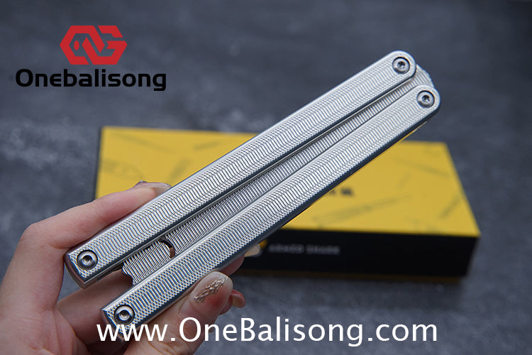 Armed Shark 7075 Aluminum Squiddy Balisong Clone 7075 Aluminum Materia