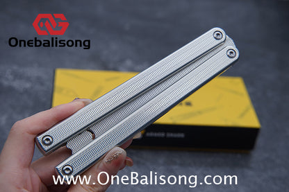 Armed Shark 7075 Aluminum Squiddy Balisong Clone 7075 Aluminum Materia