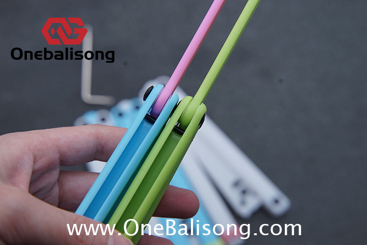 APOCALYPSE TIANQI Squid V2/V3 Balisong Plastic Training Blade Outdoor Safe EDC