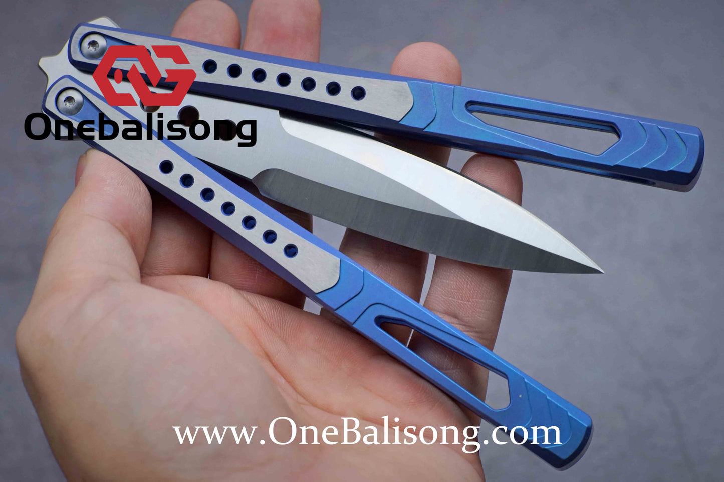 theone archon clone Titanium alloy-handle stainless steel blade bushings One-piece structure