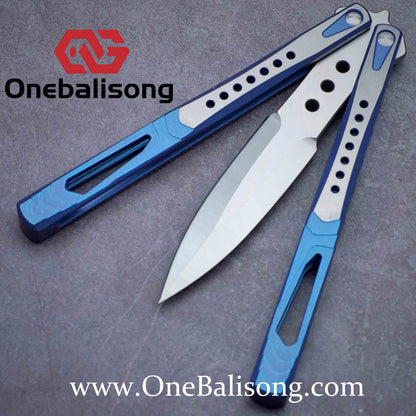 theone archon clone Titanium alloy-handle stainless steel blade bushings One-piece structure