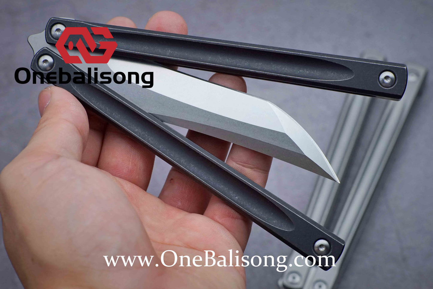 theone JK orca clone titanum alloy-handle stainless steel bushings D2