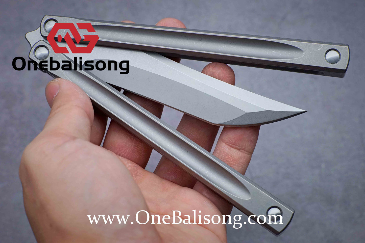 theone JK orca clone titanum alloy-handle stainless steel bushings D2