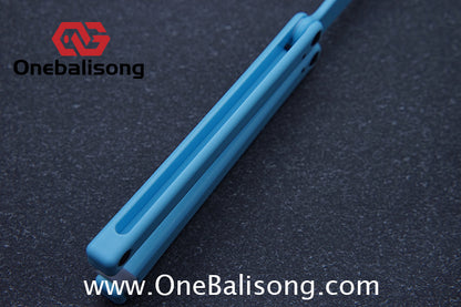 APOCALYPSE TIANQI Squid V2/V3 Balisong Plastic Training Blade Outdoor Safe EDC
