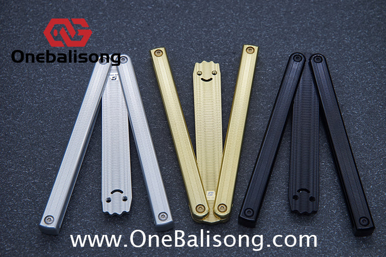 Armed Shark 7075 Aluminum Squiddy Balisong Clone 7075 Aluminum Materia