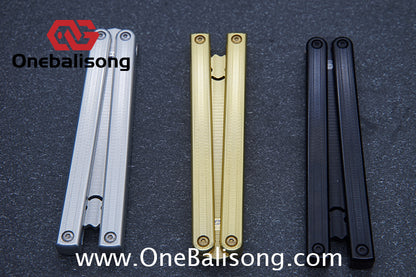 Armed Shark 7075 Aluminum Squiddy Balisong Clone 7075 Aluminum Materia