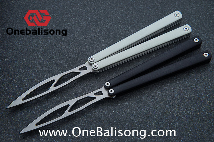 Theseus Seven Series Aluminum+G10 Patch Handle Stainless Steel Blade