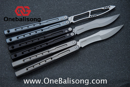 MAXACE Phantom 2 Seven series Aluminum Handle SLD clip steel/integrated Titanium Handle imported Bailu M390 steel dual configuration