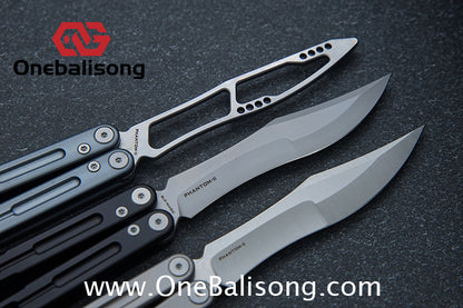 MAXACE Phantom 2 Seven series Aluminum Handle SLD clip steel/integrated Titanium Handle imported Bailu M390 steel dual configuration