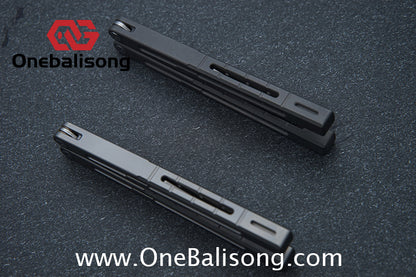 MAXACE Phantom 2 Seven series Aluminum Handle SLD clip steel/integrated Titanium Handle imported Bailu M390 steel dual configuration