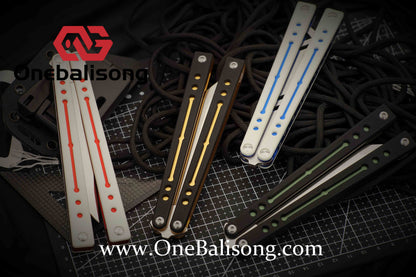 theone nautilus v1 clone Aluminum alloy-handle stainless steel blade bushings