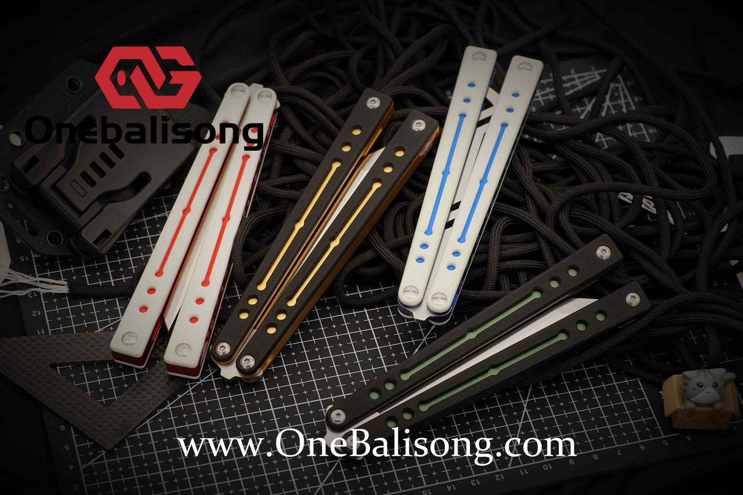 the one nautilus v1 clone Aluminum alloy-handle stainless steel blade bushings