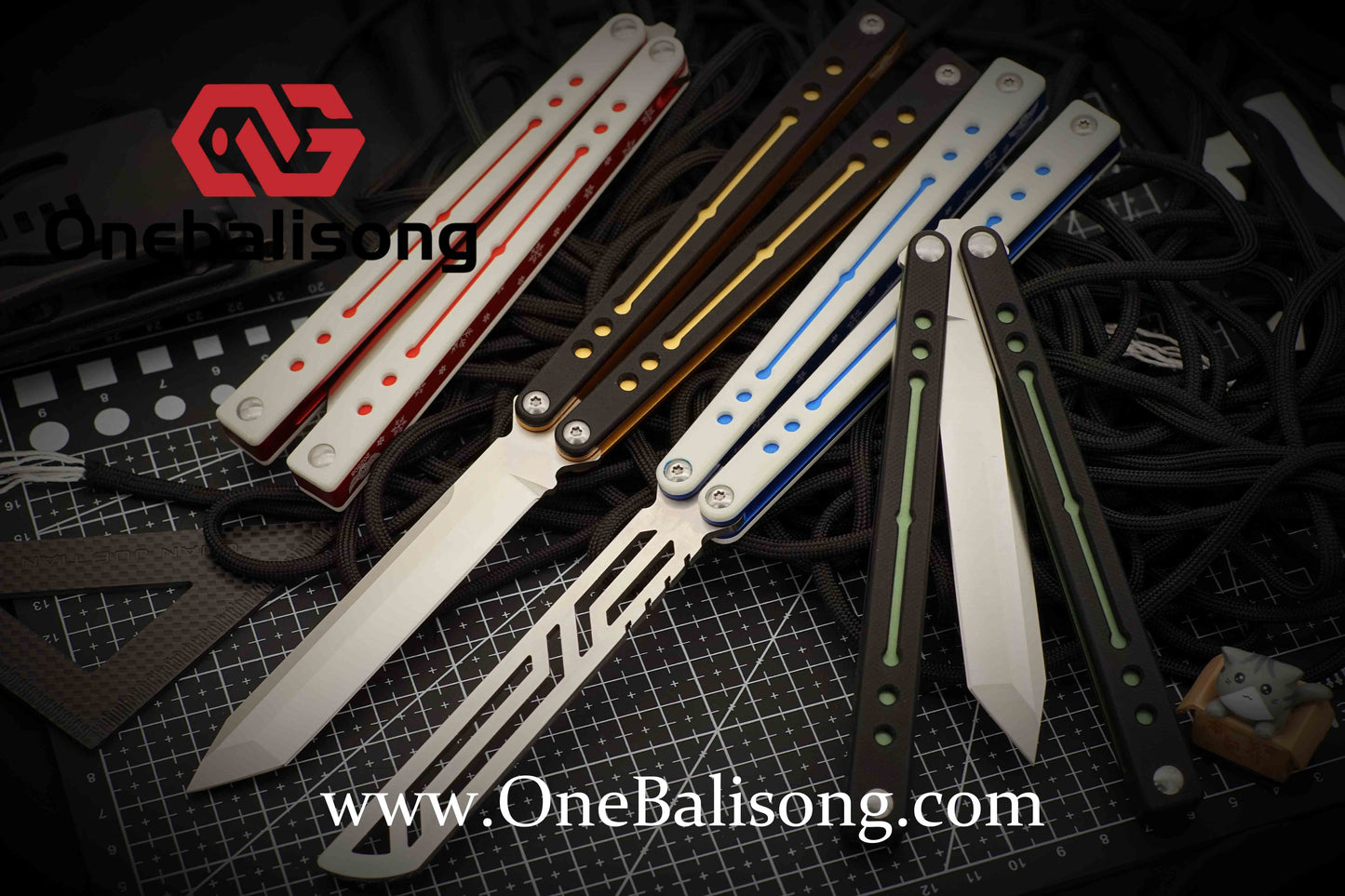 the one nautilus v1 clone Aluminum alloy-handle stainless steel blade bushings