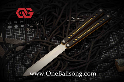 theone nautilus v1 clone Aluminum alloy-handle stainless steel blade bushings