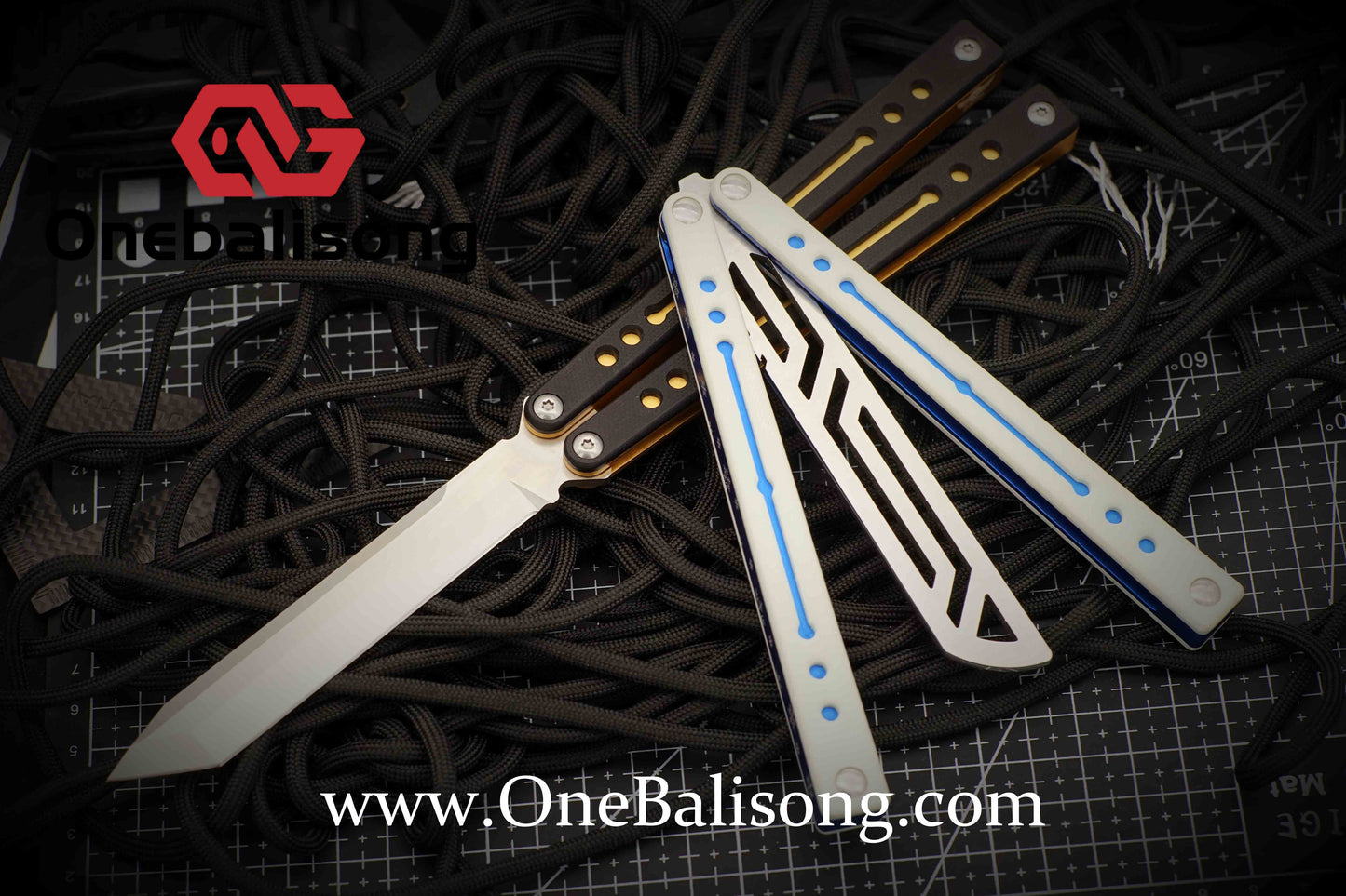 the one nautilus v1 clone Aluminum alloy-handle stainless steel blade bushings