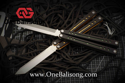 theone nautilus v1 clone Aluminum alloy-handle stainless steel blade bushings