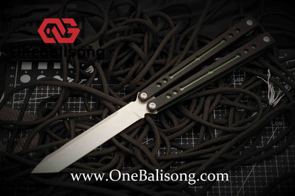 theone nautilus v1 clone Aluminum alloy-handle stainless steel blade bushings