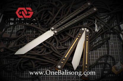 theone nautilus v1 clone Aluminum alloy-handle stainless steel blade bushings