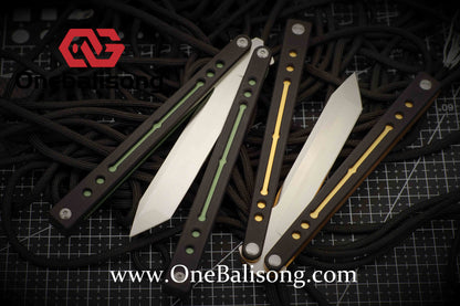theone nautilus v1 clone Aluminum alloy-handle stainless steel blade bushings