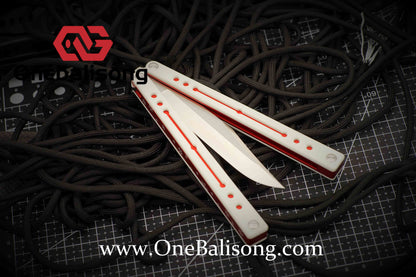 theone nautilus v1 clone Aluminum alloy-handle stainless steel blade bushings