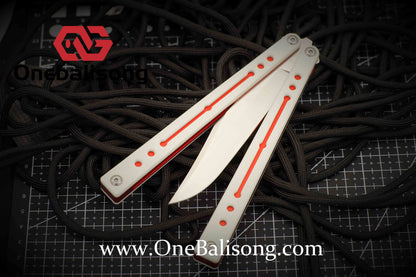 theone nautilus v1 clone Aluminum alloy-handle stainless steel blade bushings