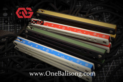 theone nautilus v1 clone Aluminum alloy-handle stainless steel blade bushings