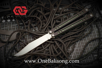 theone nautilus v1 clone Aluminum alloy-handle stainless steel blade bushings