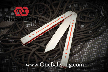 theone nautilus v1 clone Aluminum alloy-handle stainless steel blade bushings