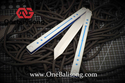 theone nautilus v1 clone Aluminum alloy-handle stainless steel blade bushings