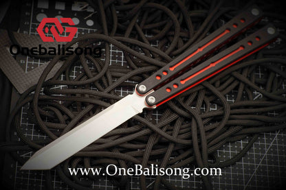 theone nautilus v1 clone Aluminum alloy-handle stainless steel blade bushings