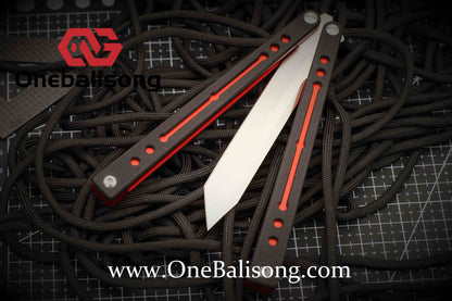 theone nautilus v1 clone Aluminum alloy-handle stainless steel blade bushings