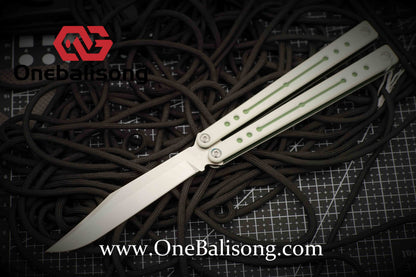 theone nautilus v1 clone Aluminum alloy-handle stainless steel blade bushings