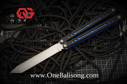 theone nautilus v1 clone Aluminum alloy-handle stainless steel blade bushings