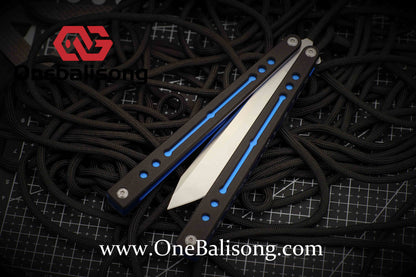 theone nautilus v1 clone Aluminum alloy-handle stainless steel blade bushings
