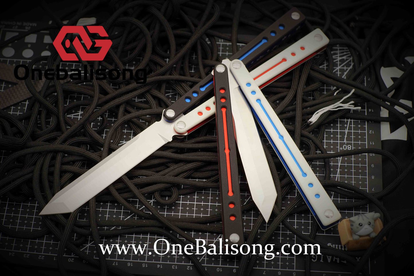 the one nautilus v1 clone Aluminum alloy-handle stainless steel blade bushings