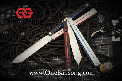 theone nautilus v1 clone Aluminum alloy-handle stainless steel blade bushings