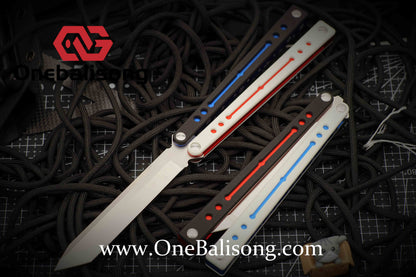 theone nautilus v1 clone Aluminum alloy-handle stainless steel blade bushings