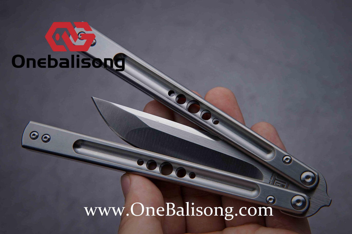 baliplus REVO clone TC4 Titanium alloy-handle stainless steel blade bushings One-piece structure