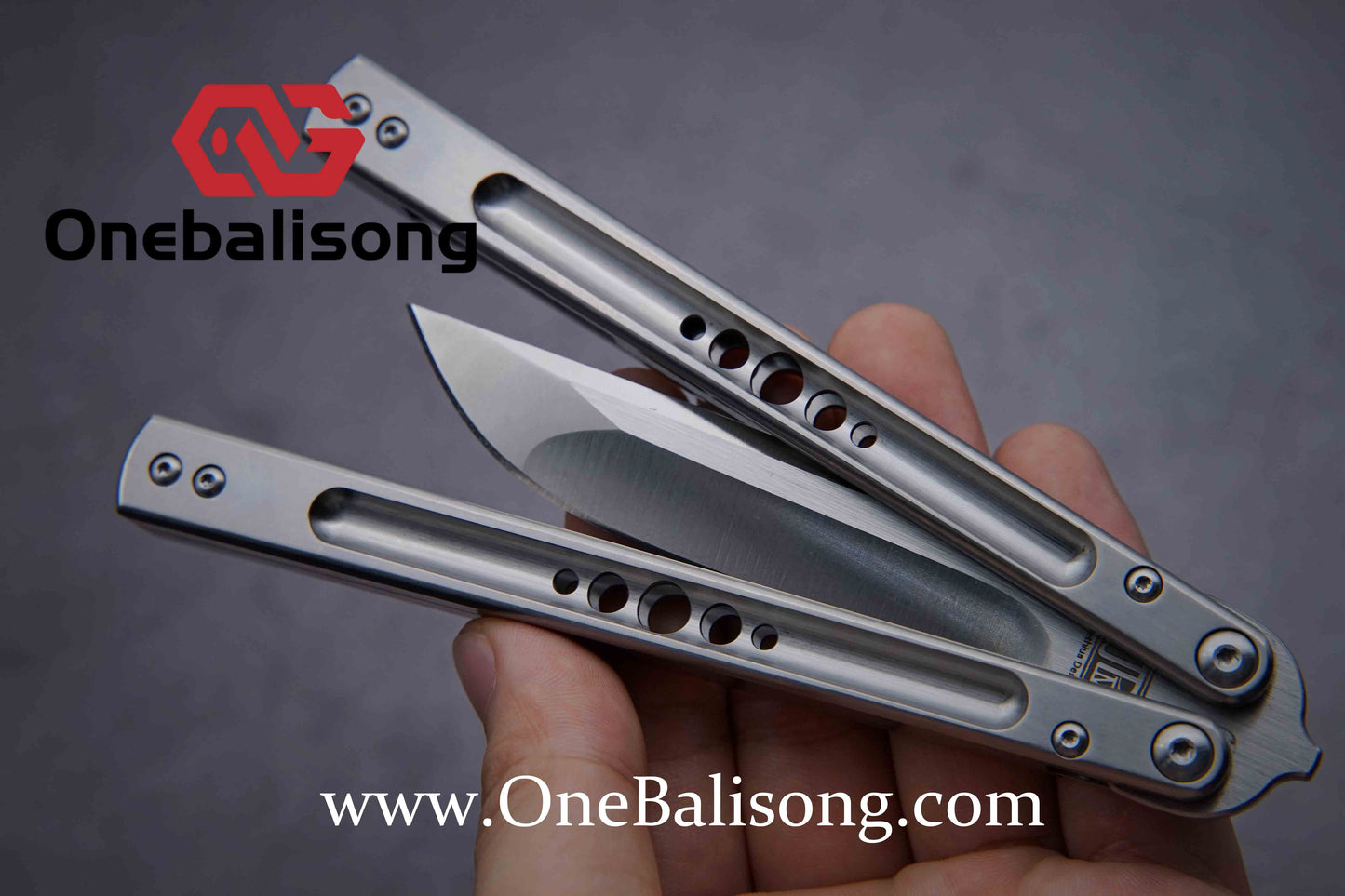 baliplus REVO clone TC4 Titanium alloy-handle stainless steel blade bushings One-piece structure