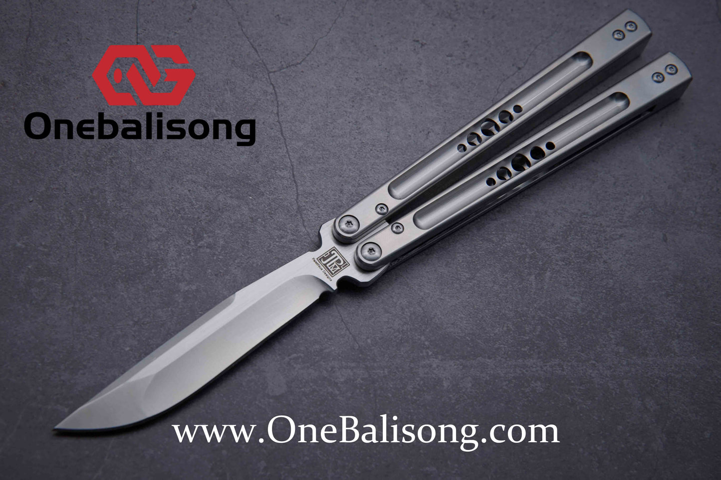 baliplus REVO clone TC4 Titanium alloy-handle stainless steel blade bushings One-piece structure