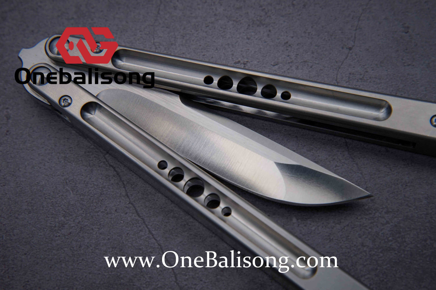 baliplus REVO clone TC4 Titanium alloy-handle stainless steel blade bushings One-piece structure