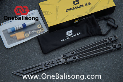 ARMED SHARK Dangerous Wanderer Clone 3CR13 Stainless Steel Handle 3CR13 Stainless Steel Blade